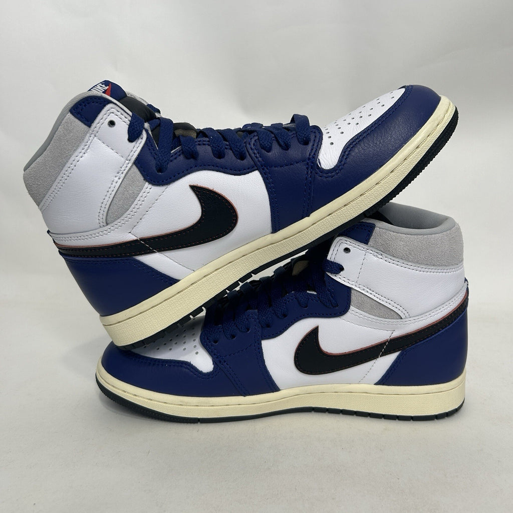 Nike Air Jordan 1 High Retro OG “Rare Air/Blue White” DZ5485-100 Men's 8 Worn