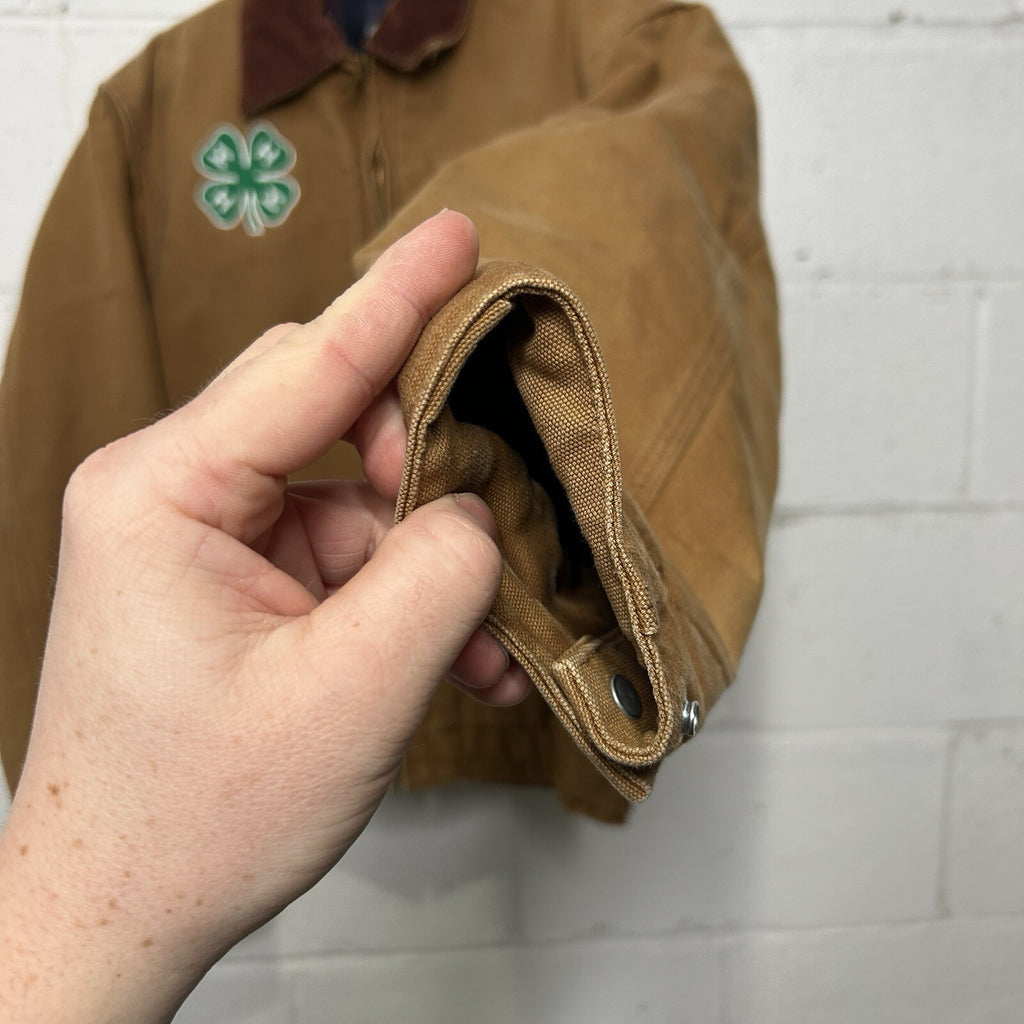 Carhartt Blanket-Lined Detroit Jacket “Brown” 4H J001 BRN Men’s Small USA