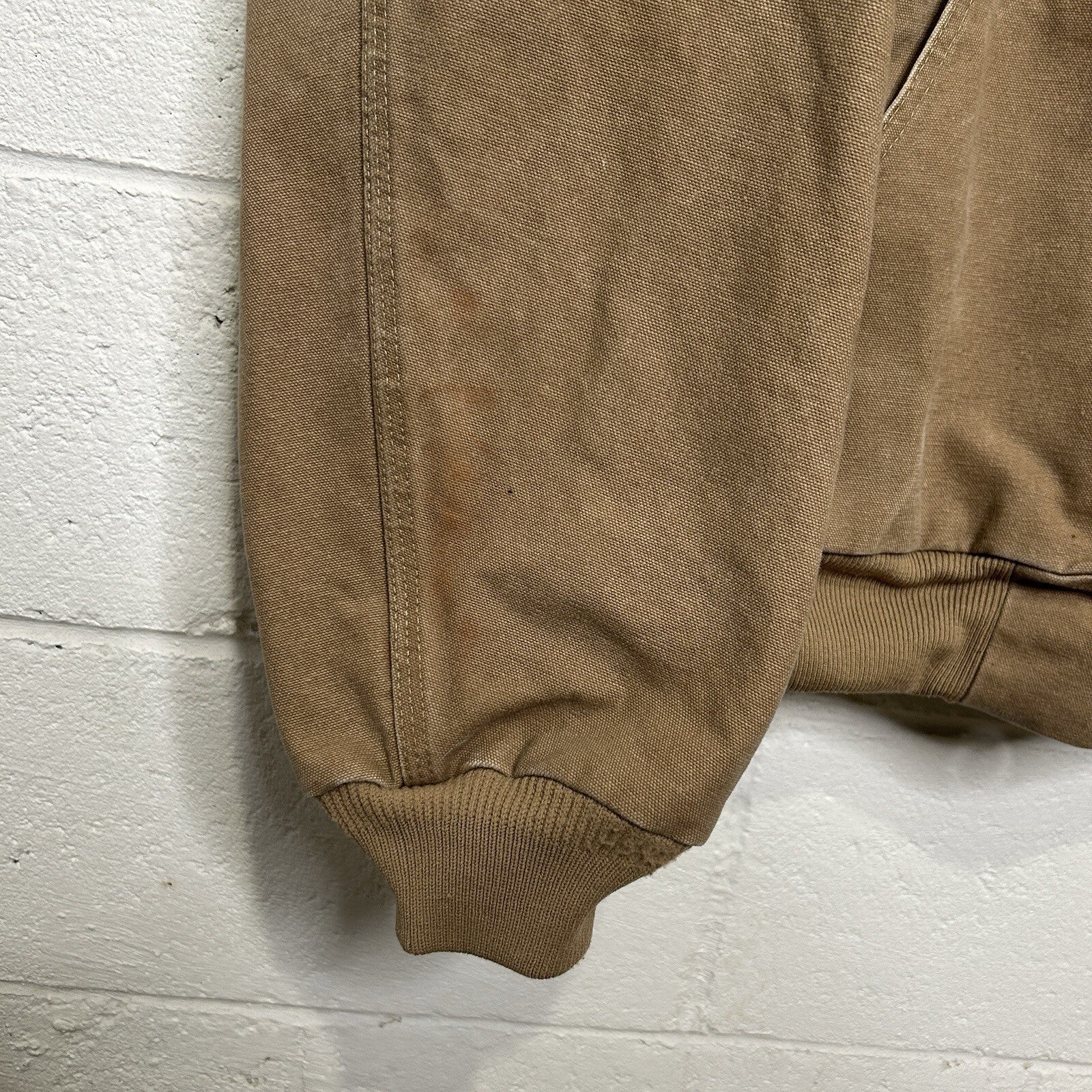 Vintage Carhartt Thermal-Lined Hooded Active Jacket “Saddle” J25 SDL Men’s XL