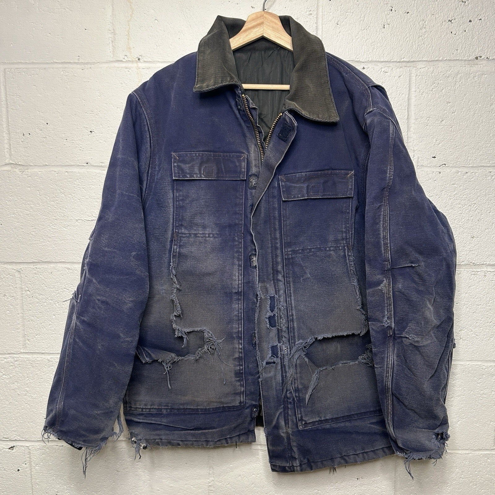 Vintage Carhartt Quilted Artic Jacket “Midnight Navy” C26 MDT