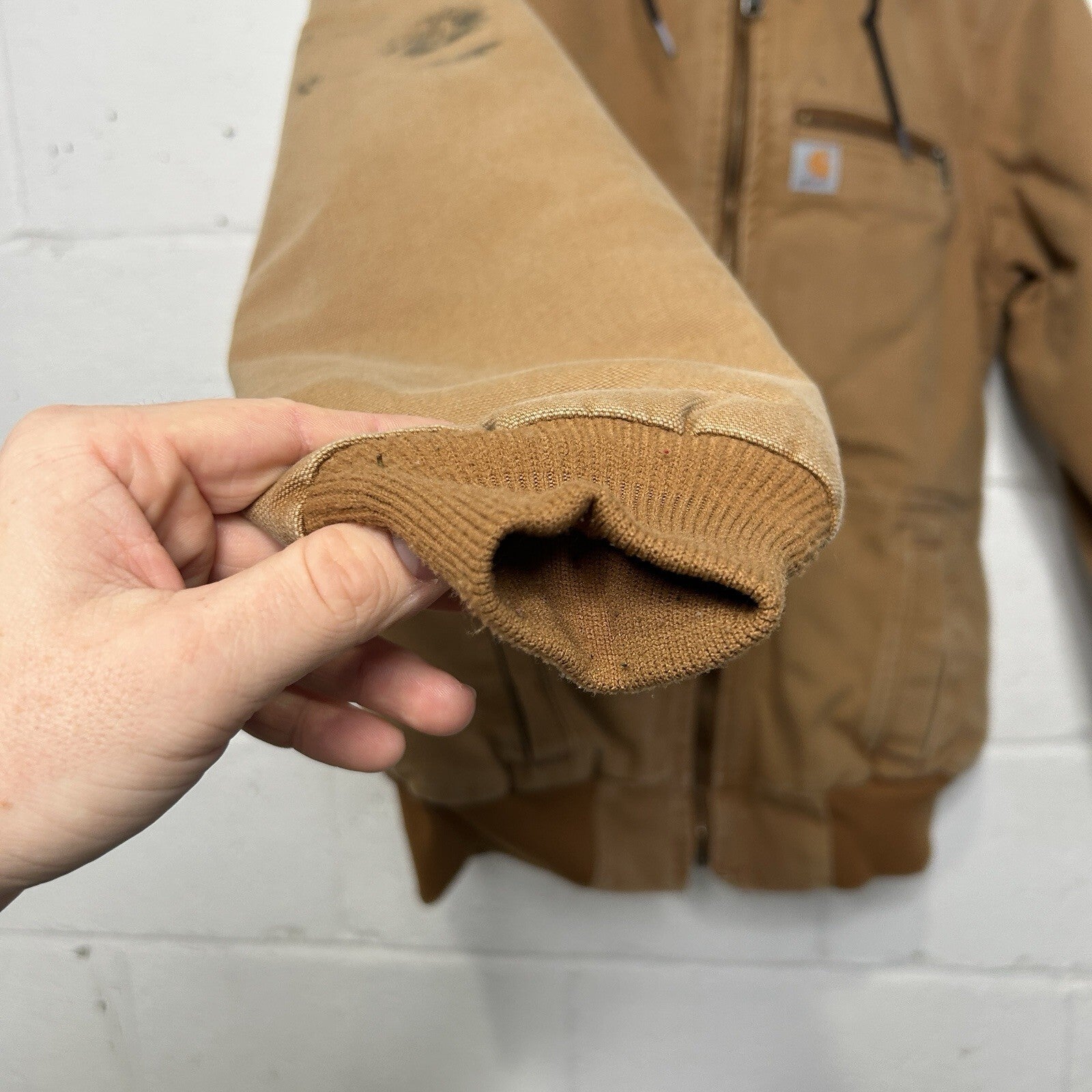 Carhartt Sherpa-Lined Wildwood Jacket “Brown” 100815-211 Women’s XL