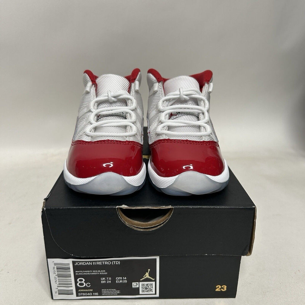 Nike Air Jordan 11 Retro TD “Cherry Red White" 2024