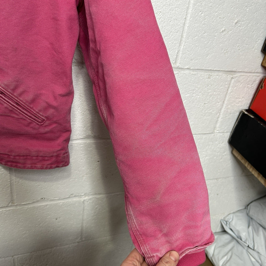 Y2K Carhartt Hooded Detroit Jacket “Watermelon Pink” WJ141