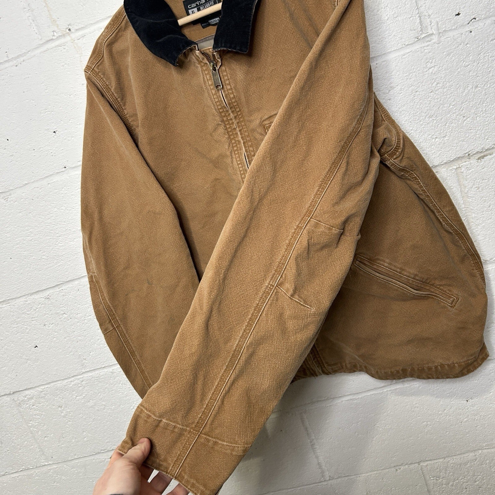 Carhartt Re-Engineered Rugged Flex Relaxed Fit Detroit Jacket “Brown” 106234 BRN