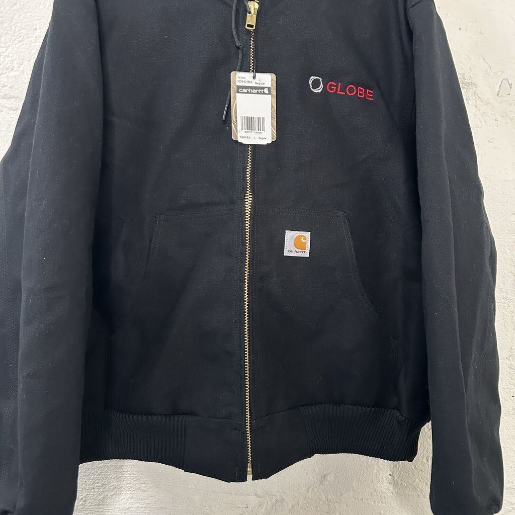 Carhartt Quilted Active Hooded Jacket “Black” 103940-BLK Men’s Large New