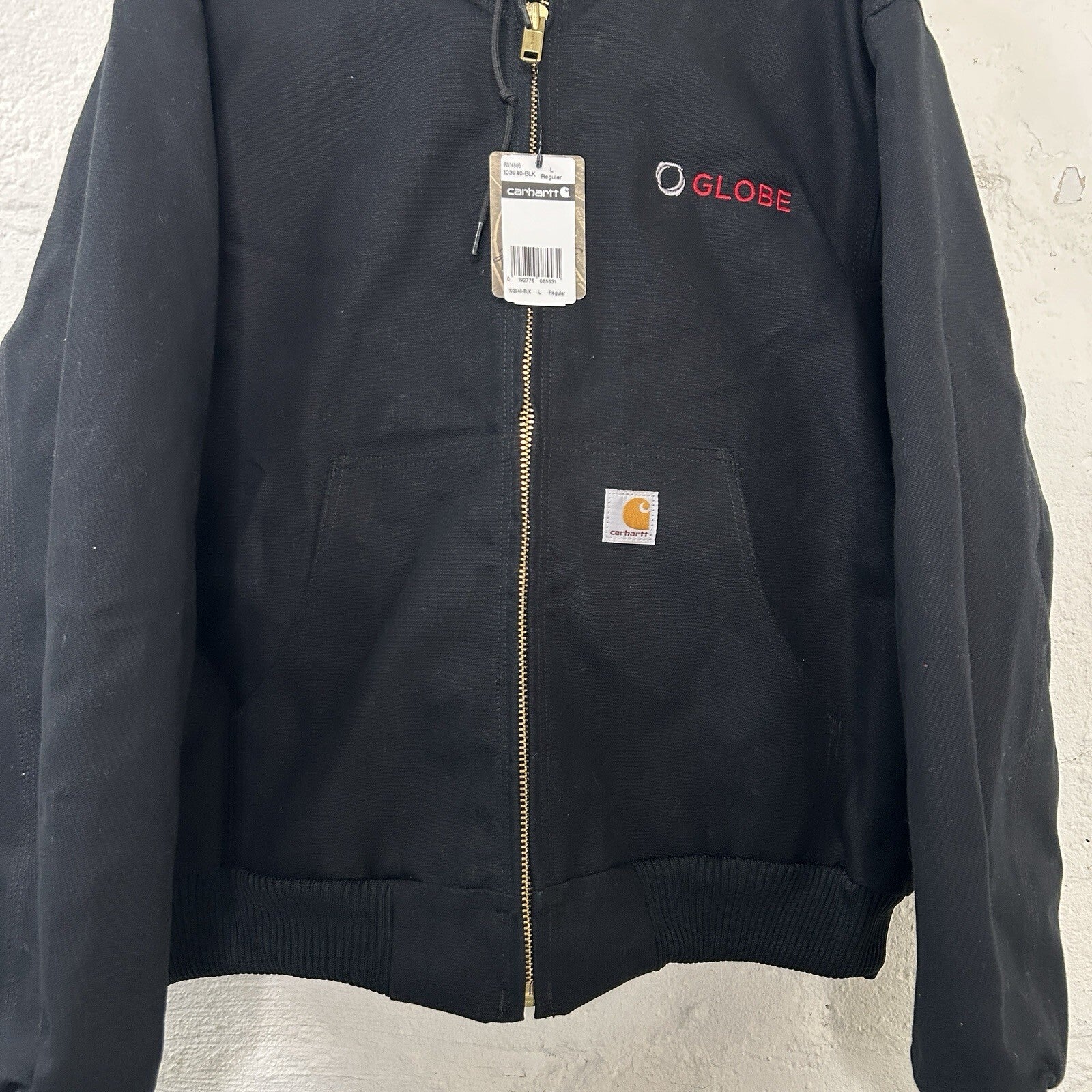 Carhartt Quilted Active Hooded Jacket “Black” 103940-BLK Men’s Large New