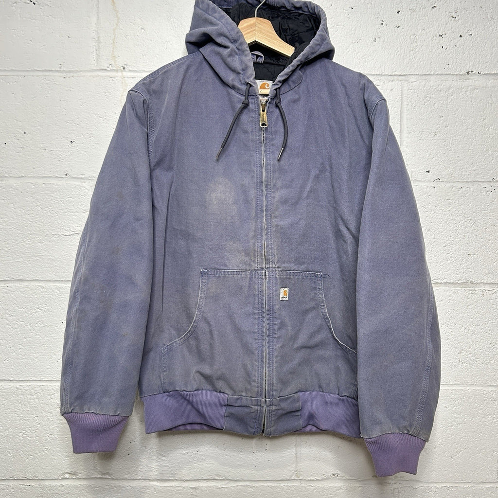 Carhartt Quilt-Lined Hooded Active Jacket “Periwinkle” 100057-430 Women’s Medium