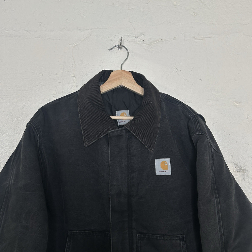 Vintage Carhartt Quilted Artic Jacket “Black” JQ185/J02 BLK Men’s X-Large