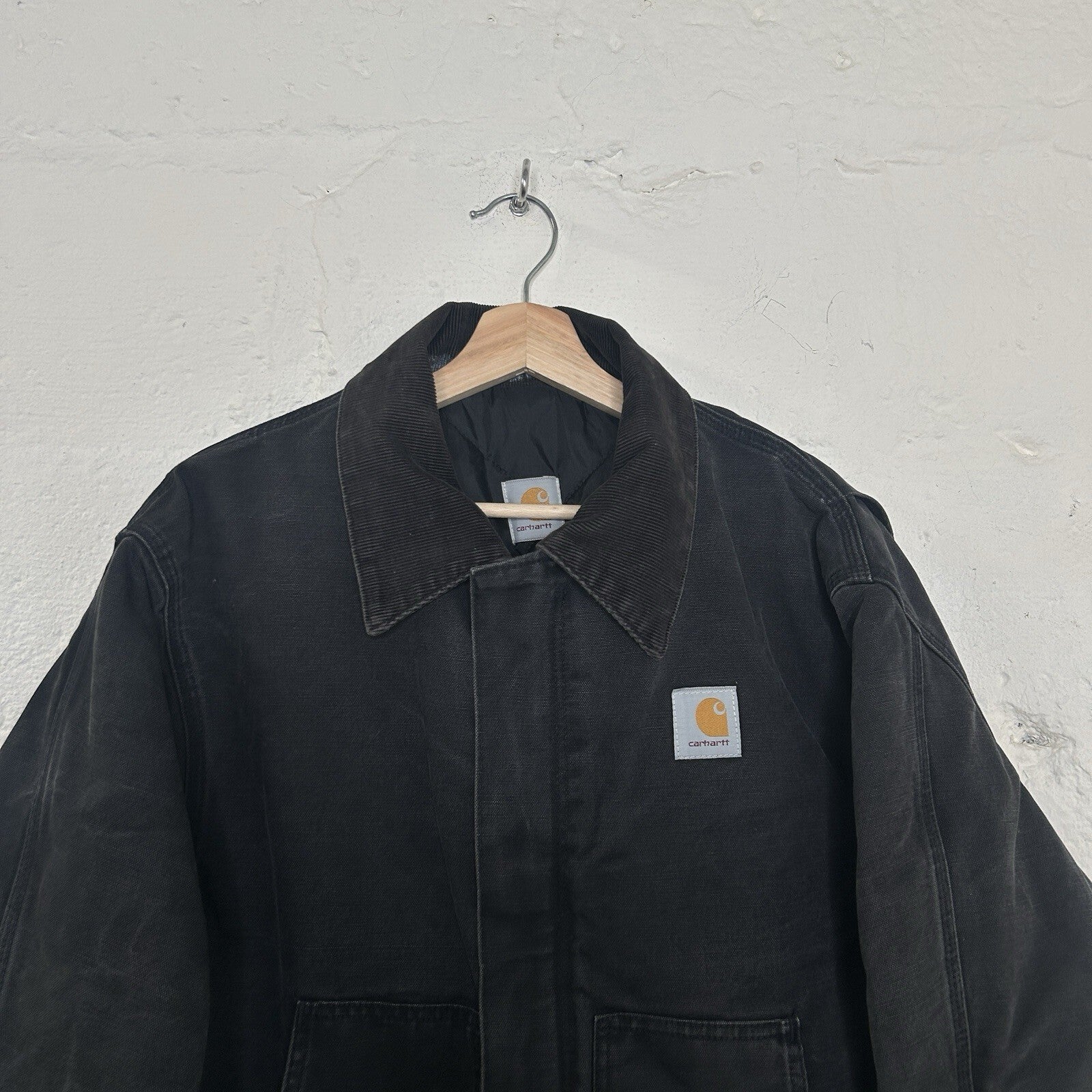 Vintage Carhartt Quilted Artic Jacket “Black” JQ185/J02 BLK Men’s X-Large