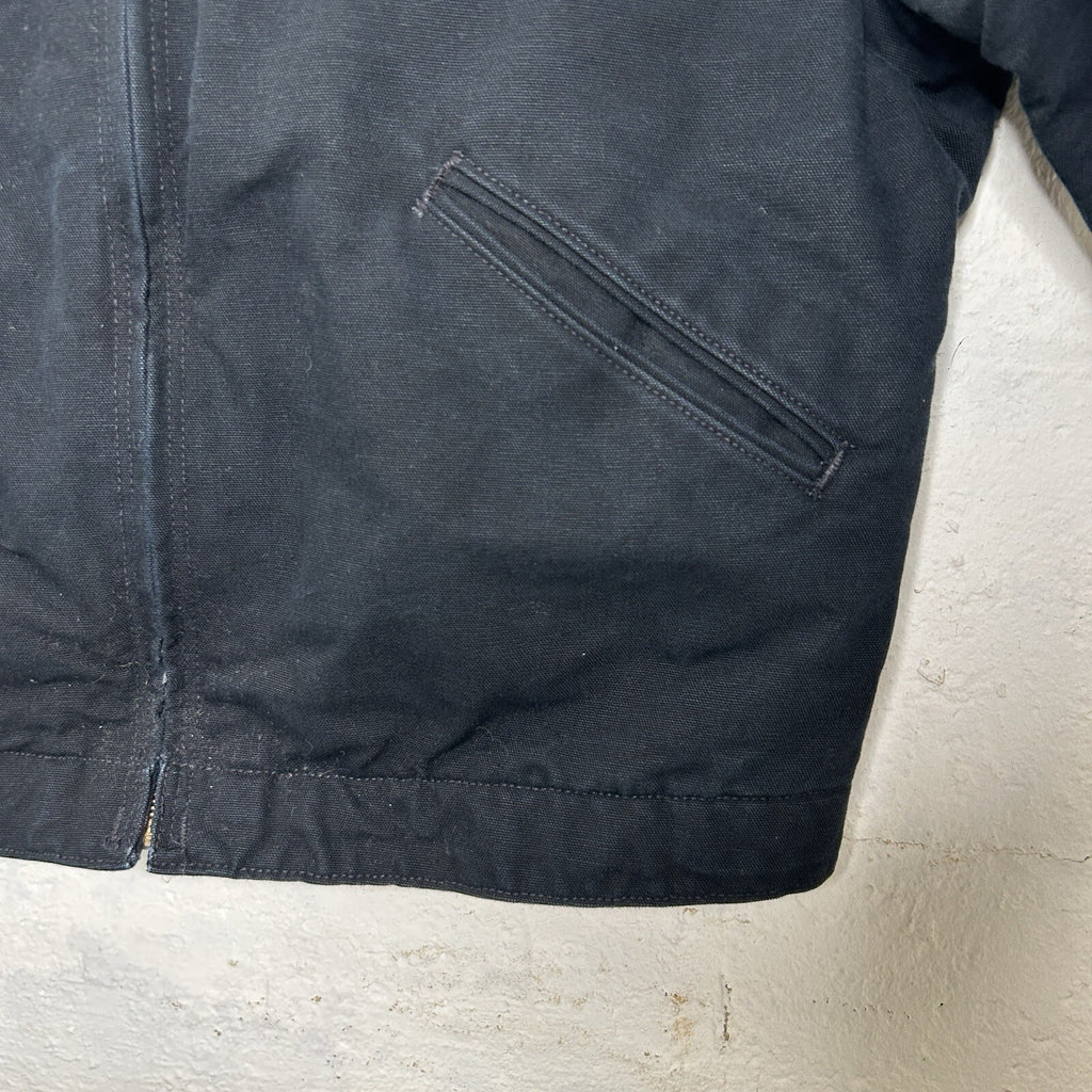 Vintage Carhartt Blanket-Lined Detroit Jacket “Black” Leupold J001 BLK Men’s LRG