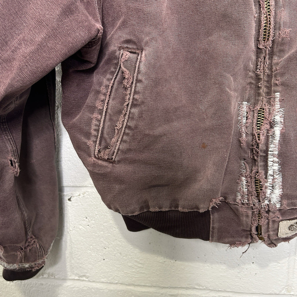 Vintage Carhartt Quilted Santa Fe Jacket “Burgundy” J14 BRG Men’s Large