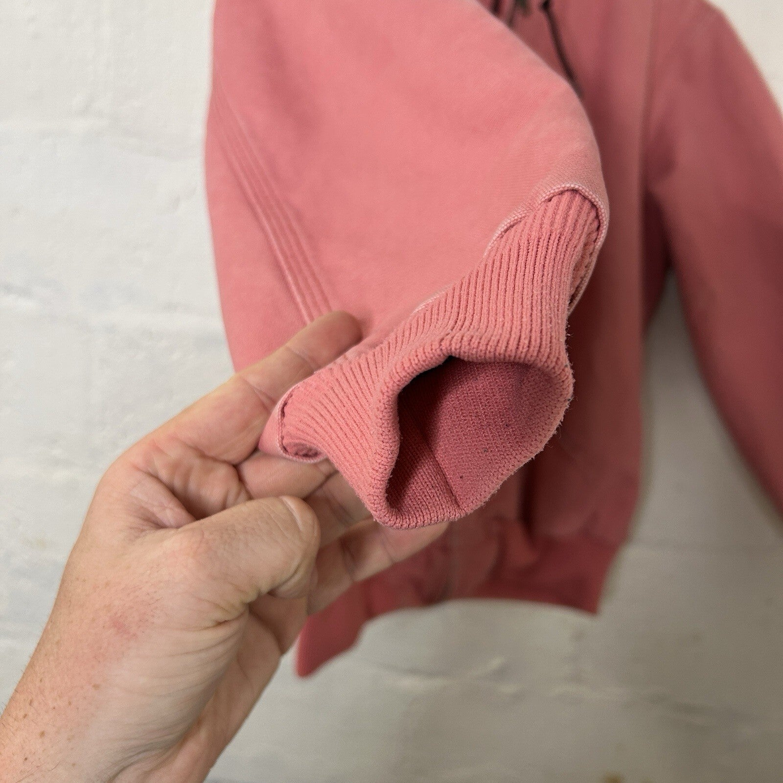 Y2K Carhartt Hooded Active Jacket “Sherbet Pink” WJ130 SBT Women’s Medium