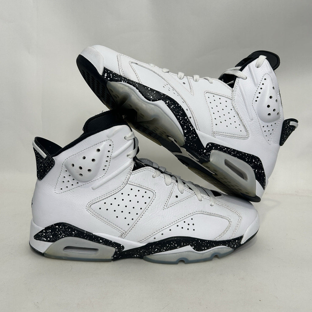 Nike Air Jordan 6 Retro “Reverse Oreo/Black White” CT8529-112 Men’s 12 Worn