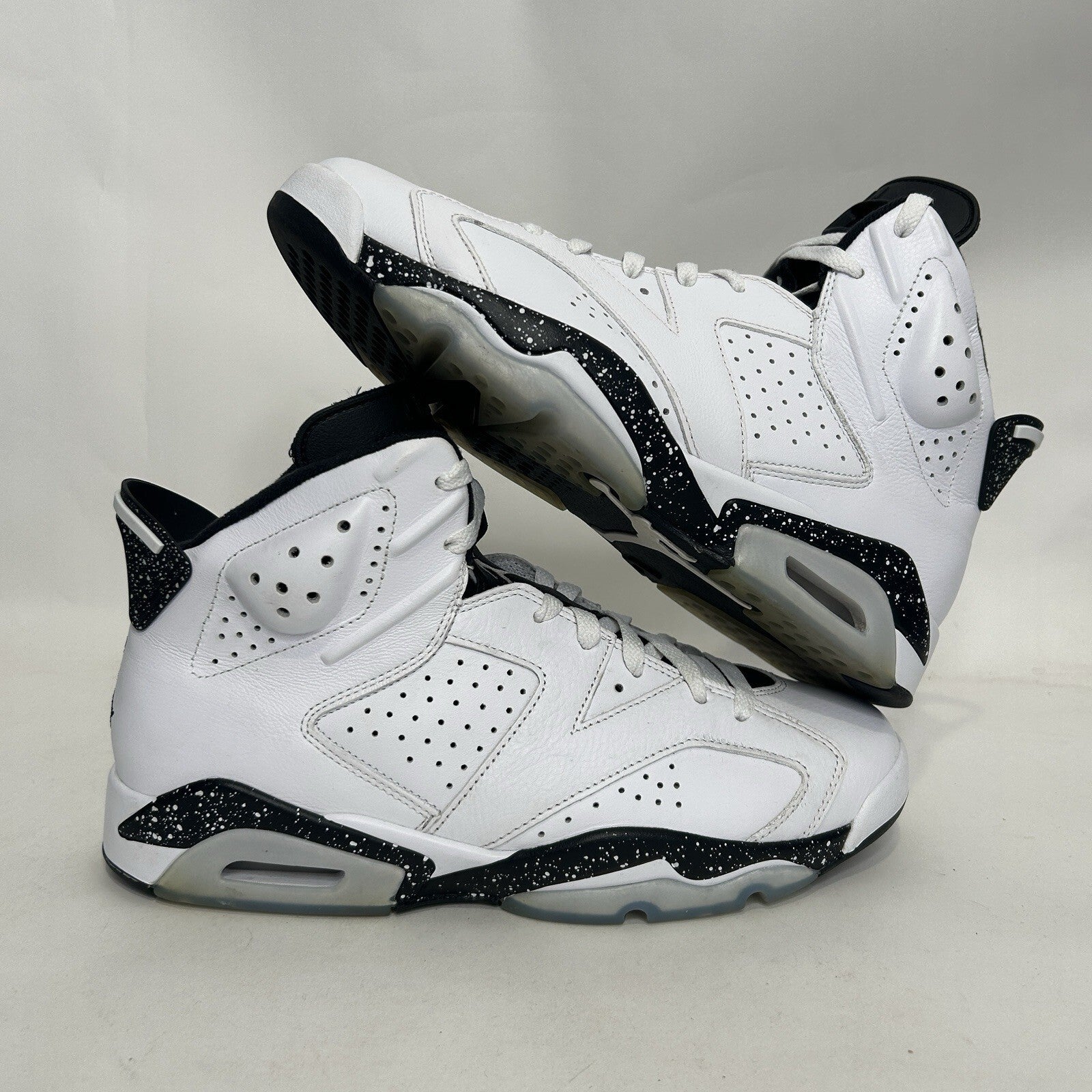 Nike Air Jordan 6 Retro “Reverse Oreo/Black White” CT8529-112 Men’s 12 Worn