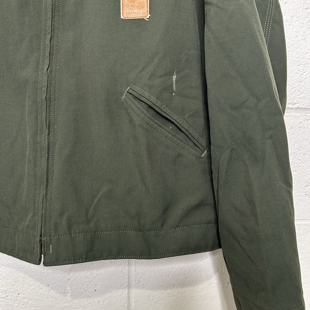 Vintage Carhartt Blanket-Lined Detroit Jacket “Olive Green” J129 OLV Men’s XL