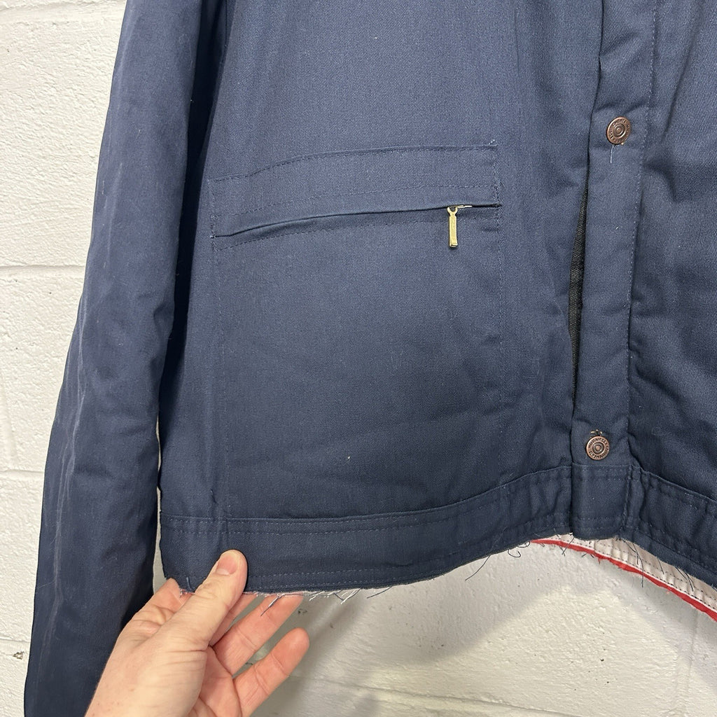 Vintage Carhartt Coverall Cropped Jacket “Navy” Detroit Style