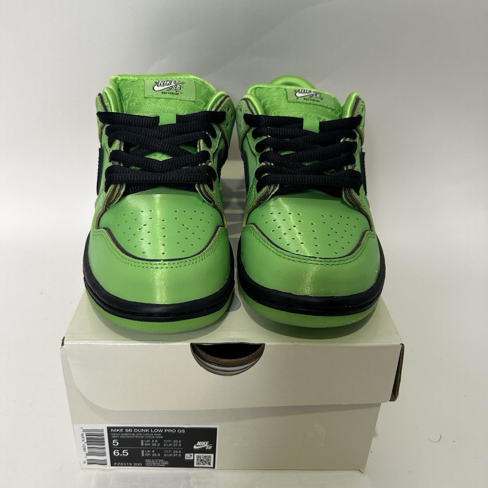 Nike SB Dunk Low QS The Powerpuff Girls “Buttercup” FZ8319-300 Men’s 5 New