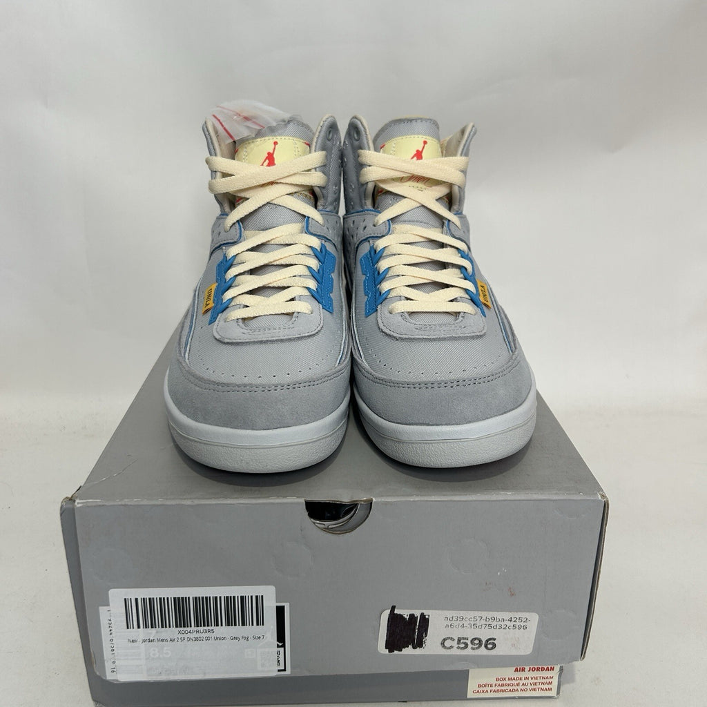 Nike Air Jordan 2 Retro SP X Union LA “Grey Fog” DN3802-001 Men’s 7/Women’s 8.5
