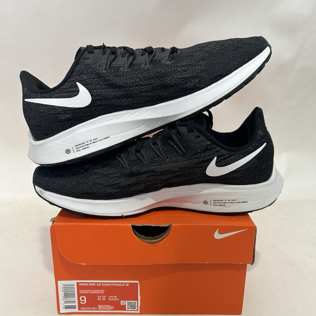 Nike Air Zoom Pegasus 36 WMNS “Black White Thunder Gray”