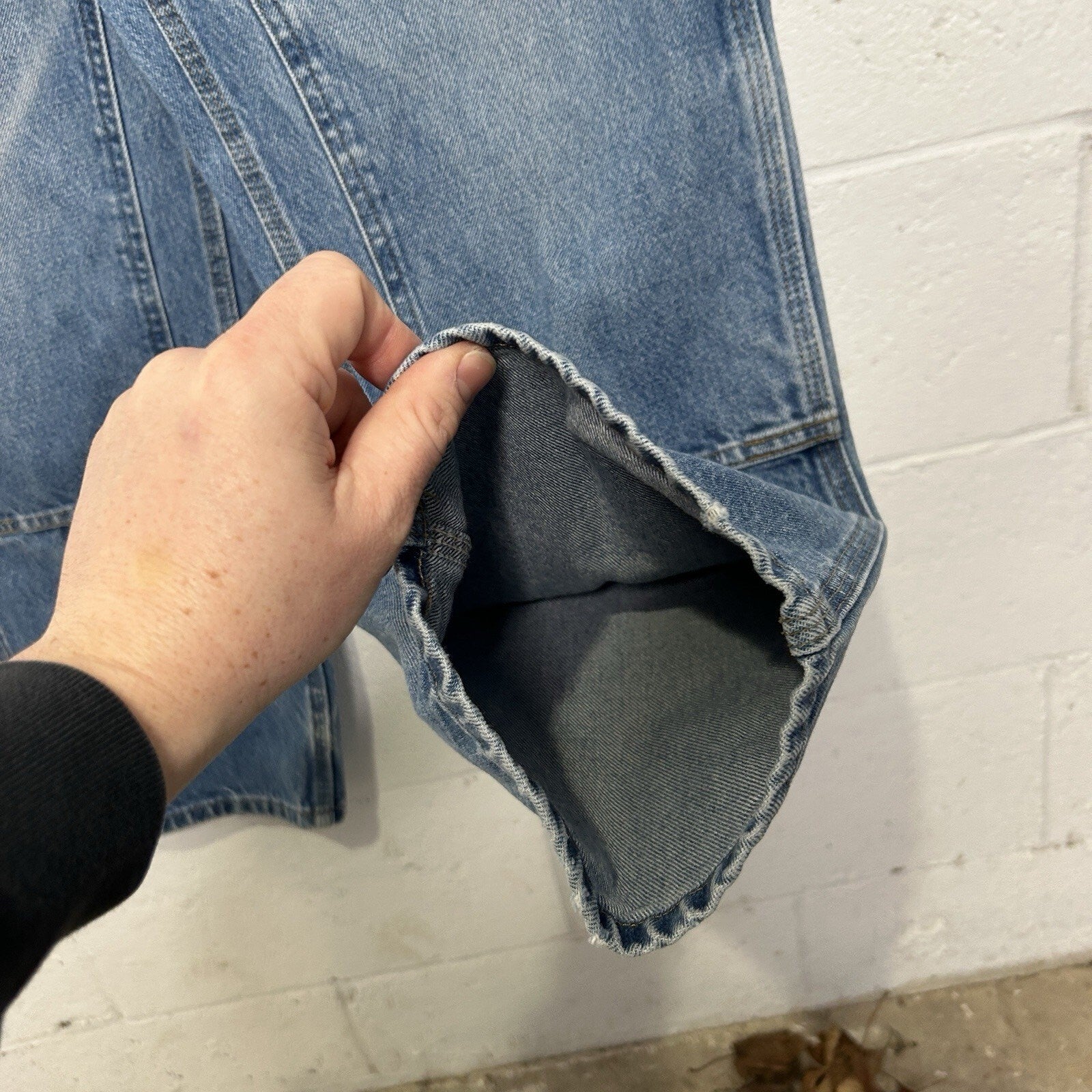 Vintage Carhartt Logger Denim DoubleKnee Pants “Darkstone”