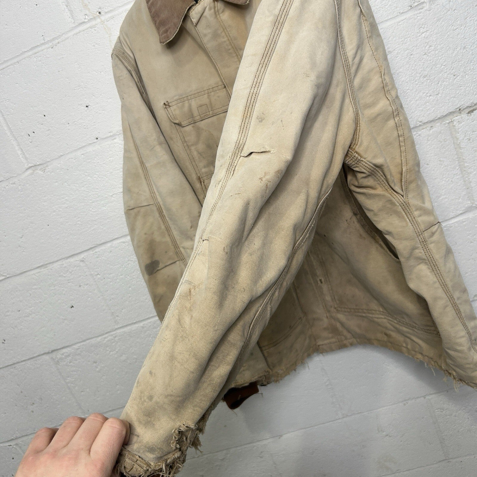 Vintage Carhartt Quilted Artic Jacket “Brown” CQ186 Men’s X-Large